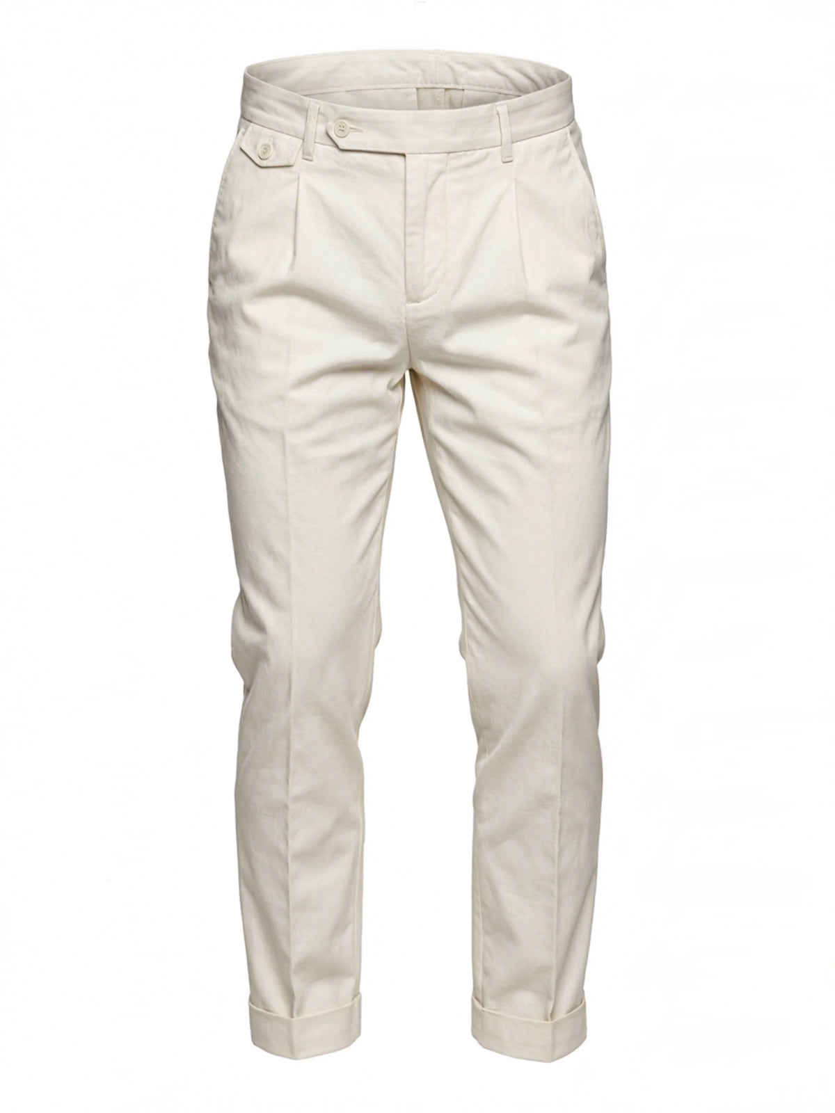 Pantaloni chino|Colore:Panna