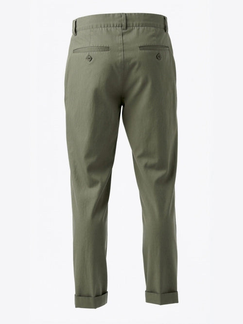 Pantaloni chino|Colore:Salvia