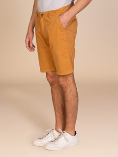 Bermuda chino armaturato|Colore:Ocra