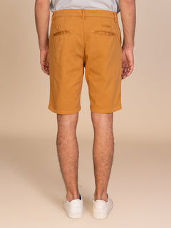 Bermuda chino armaturato|Colore:Ocra