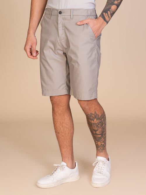 Bermuda chino|Colore:Grigio