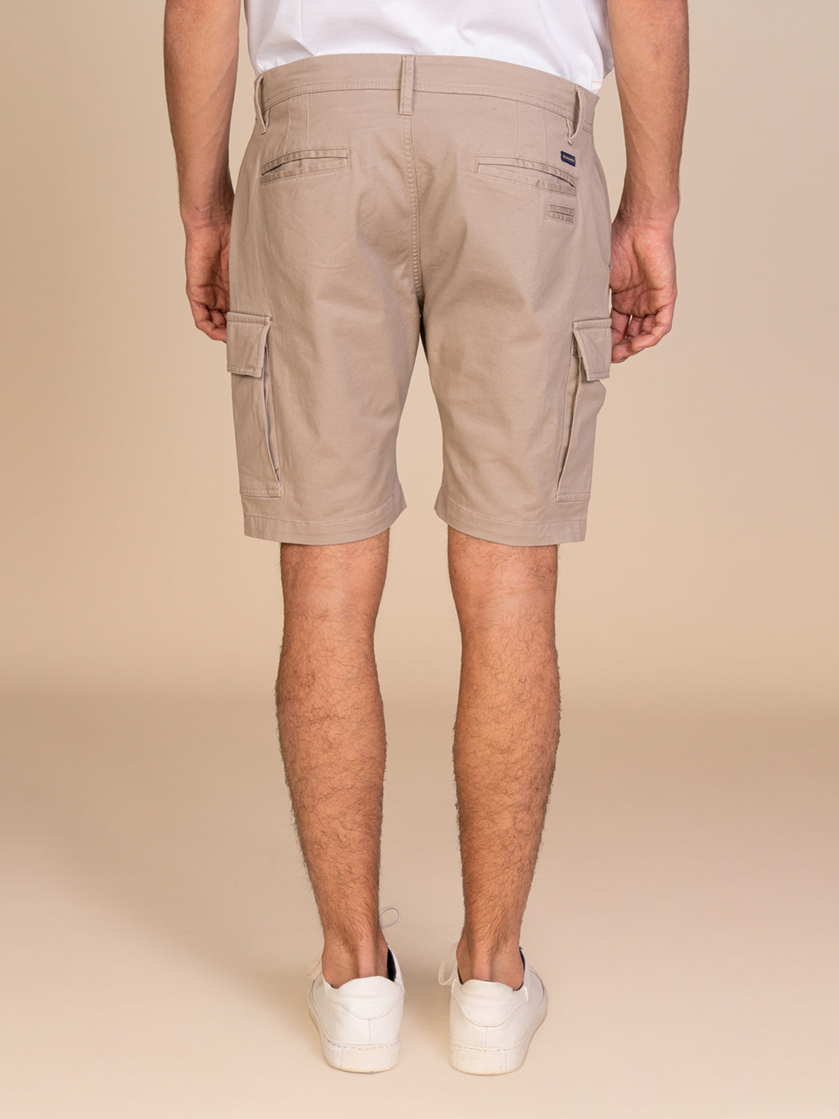 Bermuda con tasconi|Colore:Beige