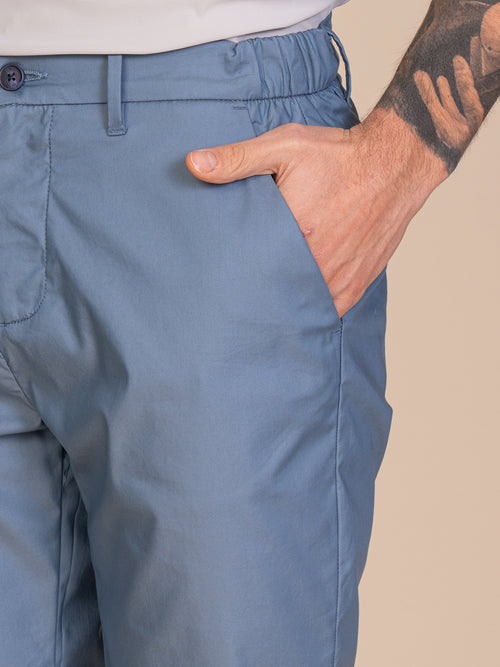 Bermuda chino|Colore:Azzurro