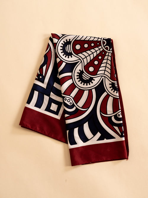 ?Foulard |Colore:Bordeaux