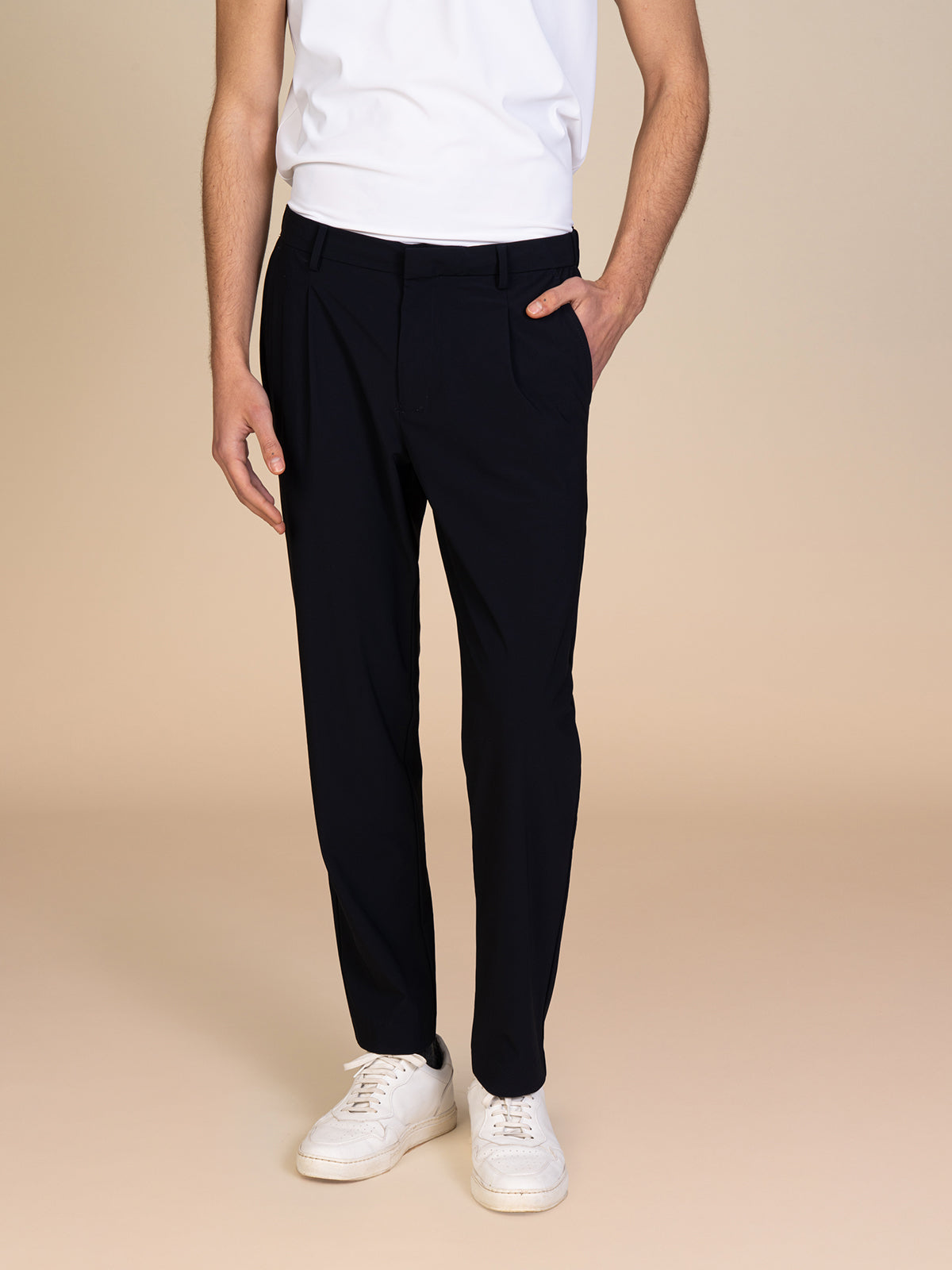 Pantaloni tessuto tecnico|Colore:Blu