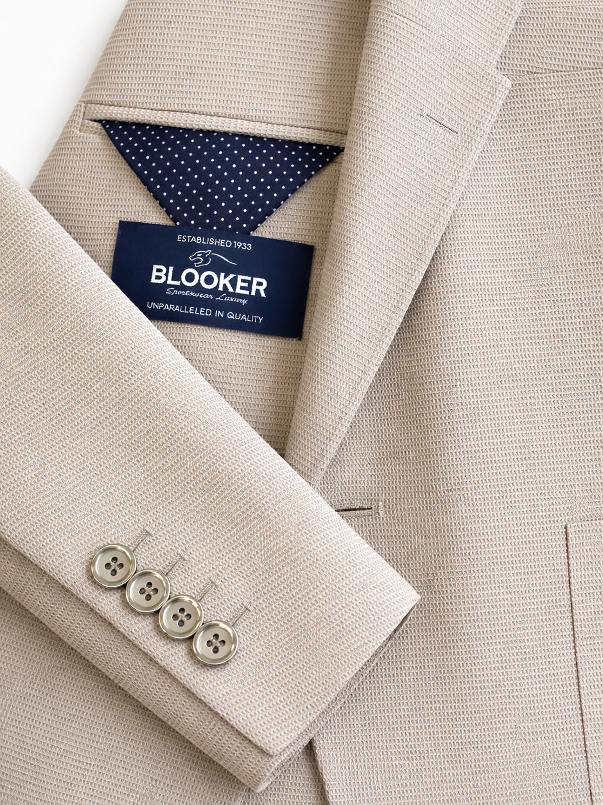 Giacca in tessuto armaturato|Colore:Sabbia