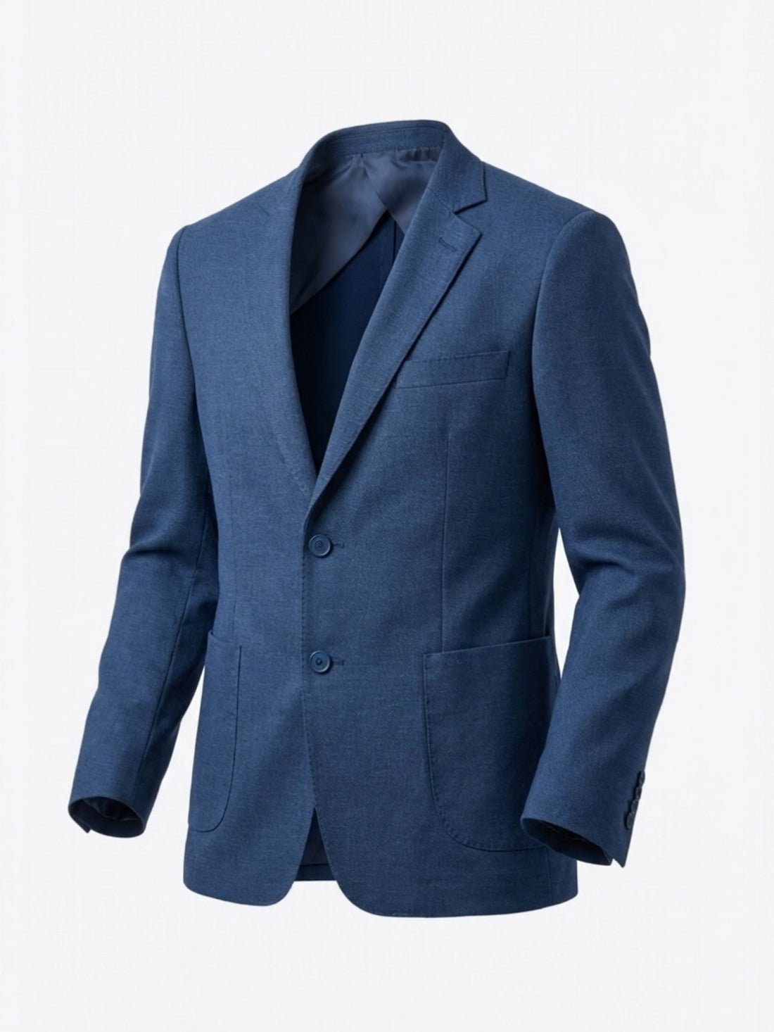 Giacca tinta unita|Colore:Blu