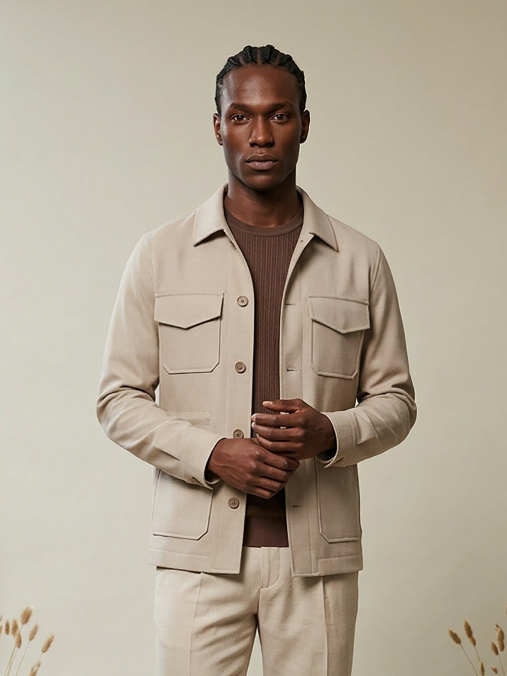 Giacca Safari|Colore:Beige