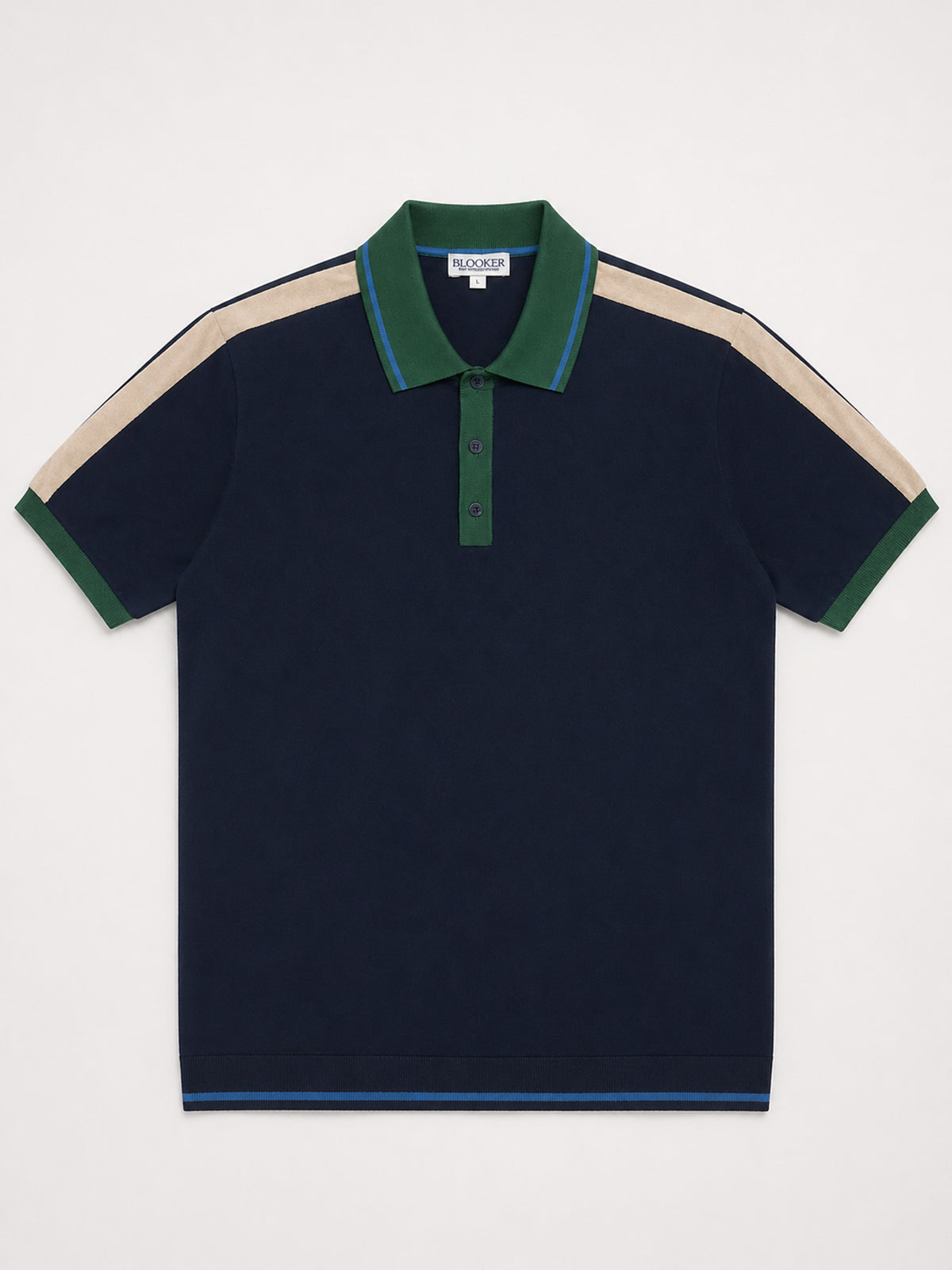 Polo in maglia|Colore:Blu