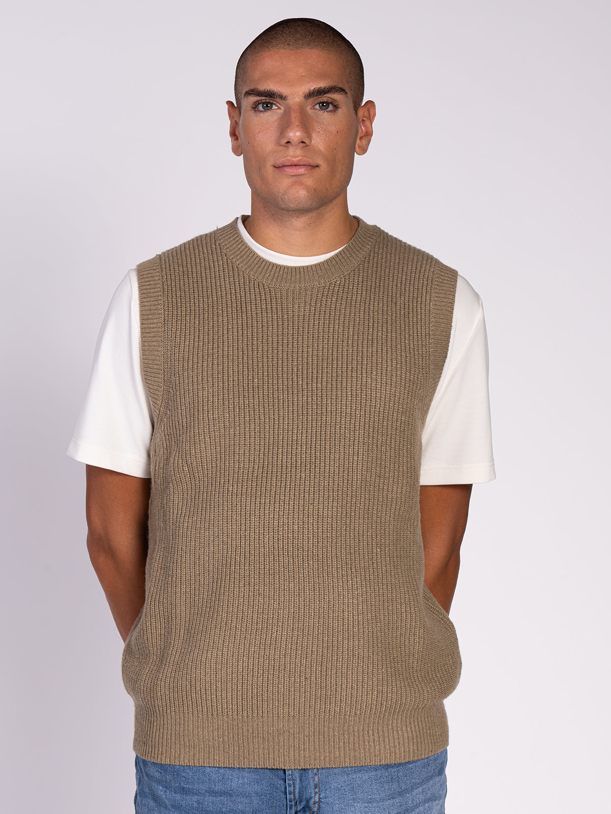 MAGLIA GILET|Colore:Verde