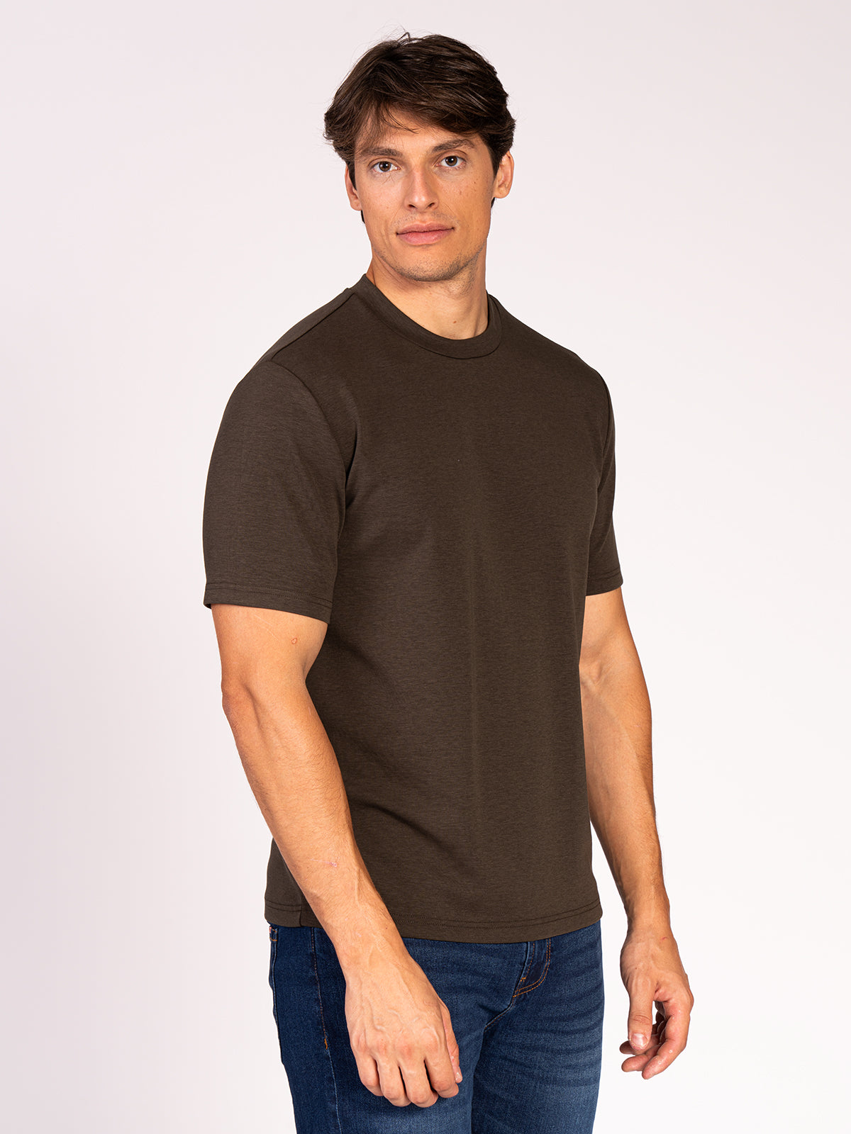 T-SHIRT GIROCOLLO |Colore:Verde