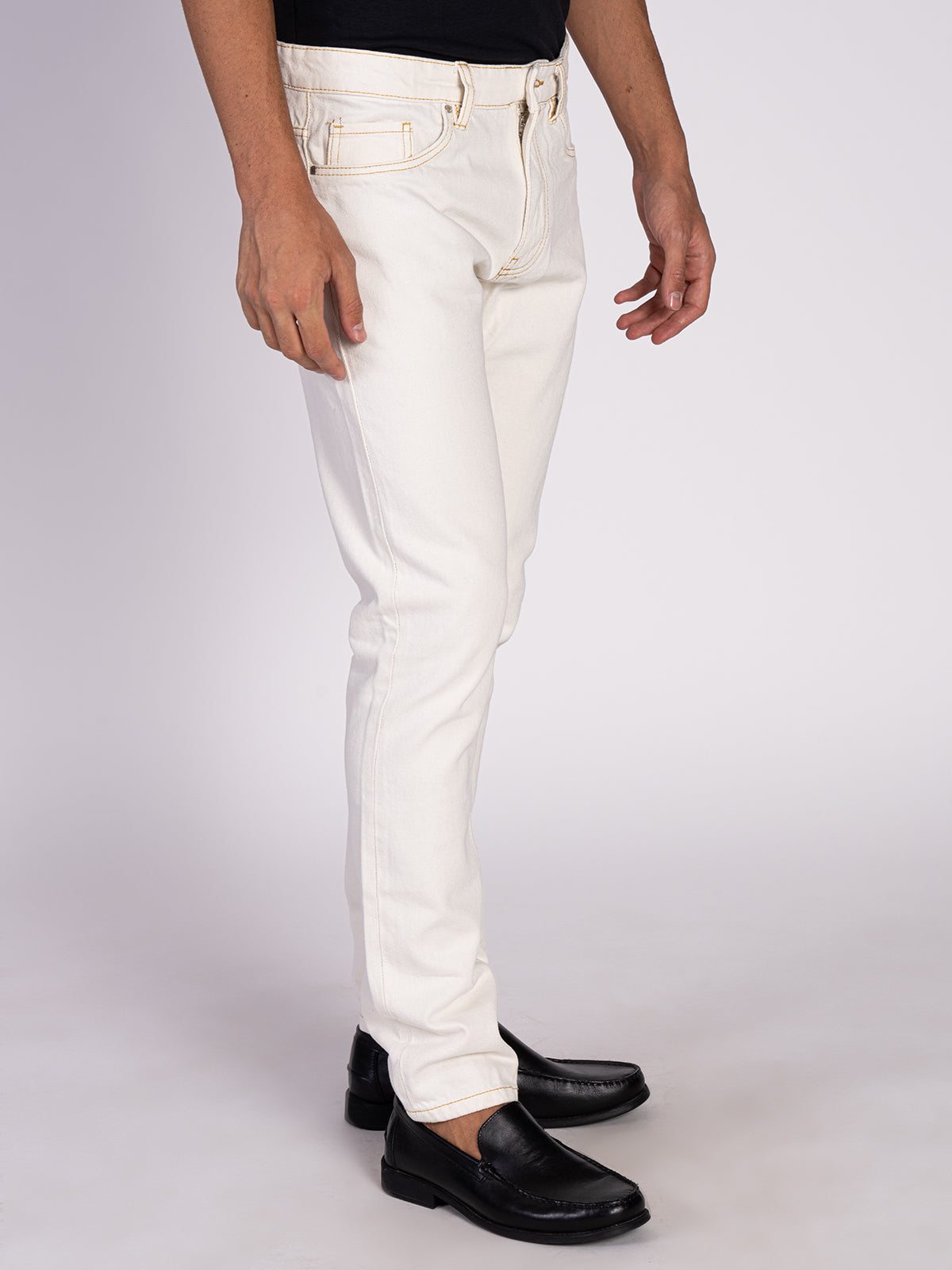 JEANS 5 TASCHE|Colore:Panna