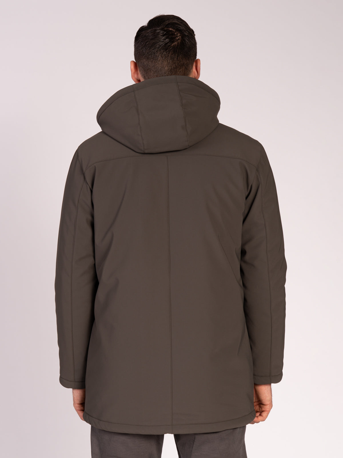 GIUBBOTTO LUNGO|Colore:Verde militare