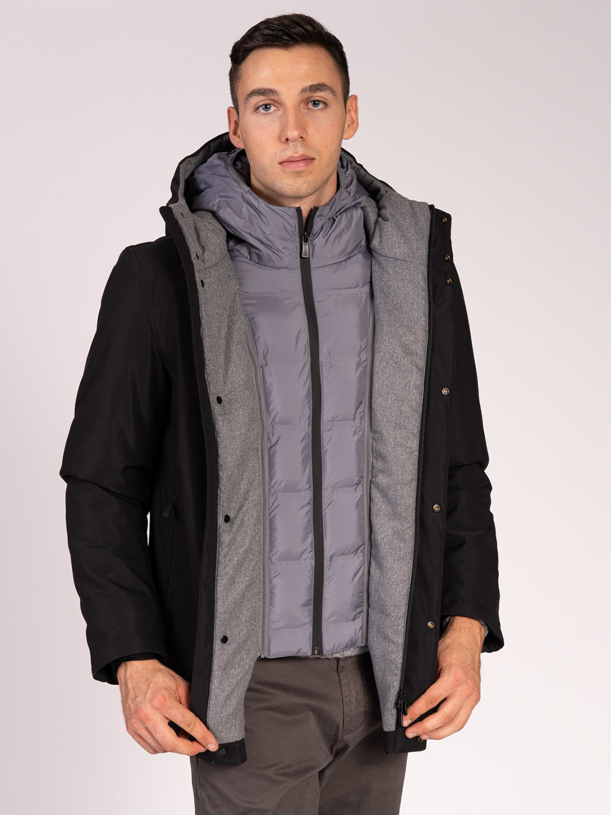 GIUBBOTTO LUNGO|Colore:Black