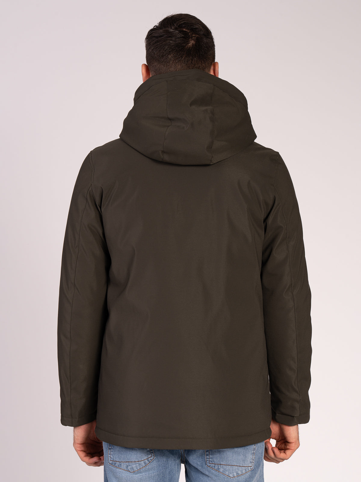 GIUBBOTTO LUNGO|Colore:Verde militare