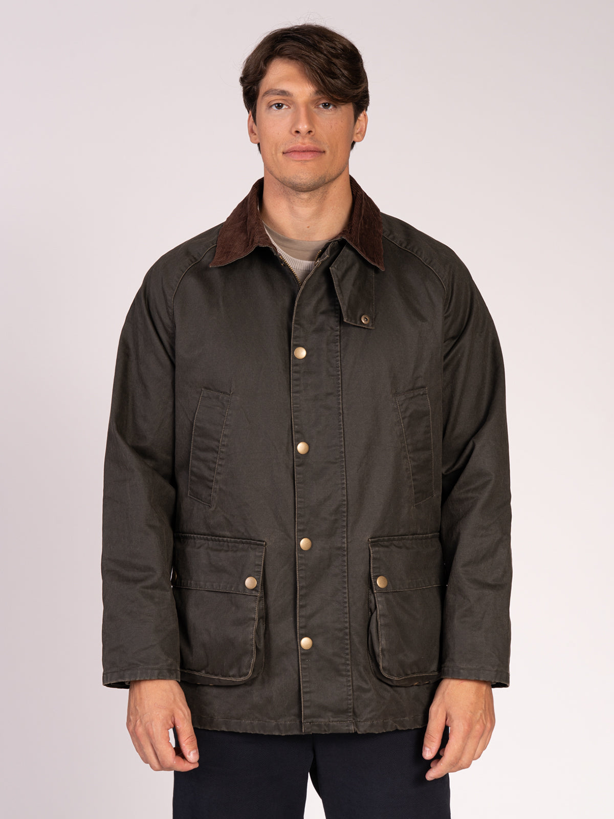 GIACCA CERATA|Colore:Verde