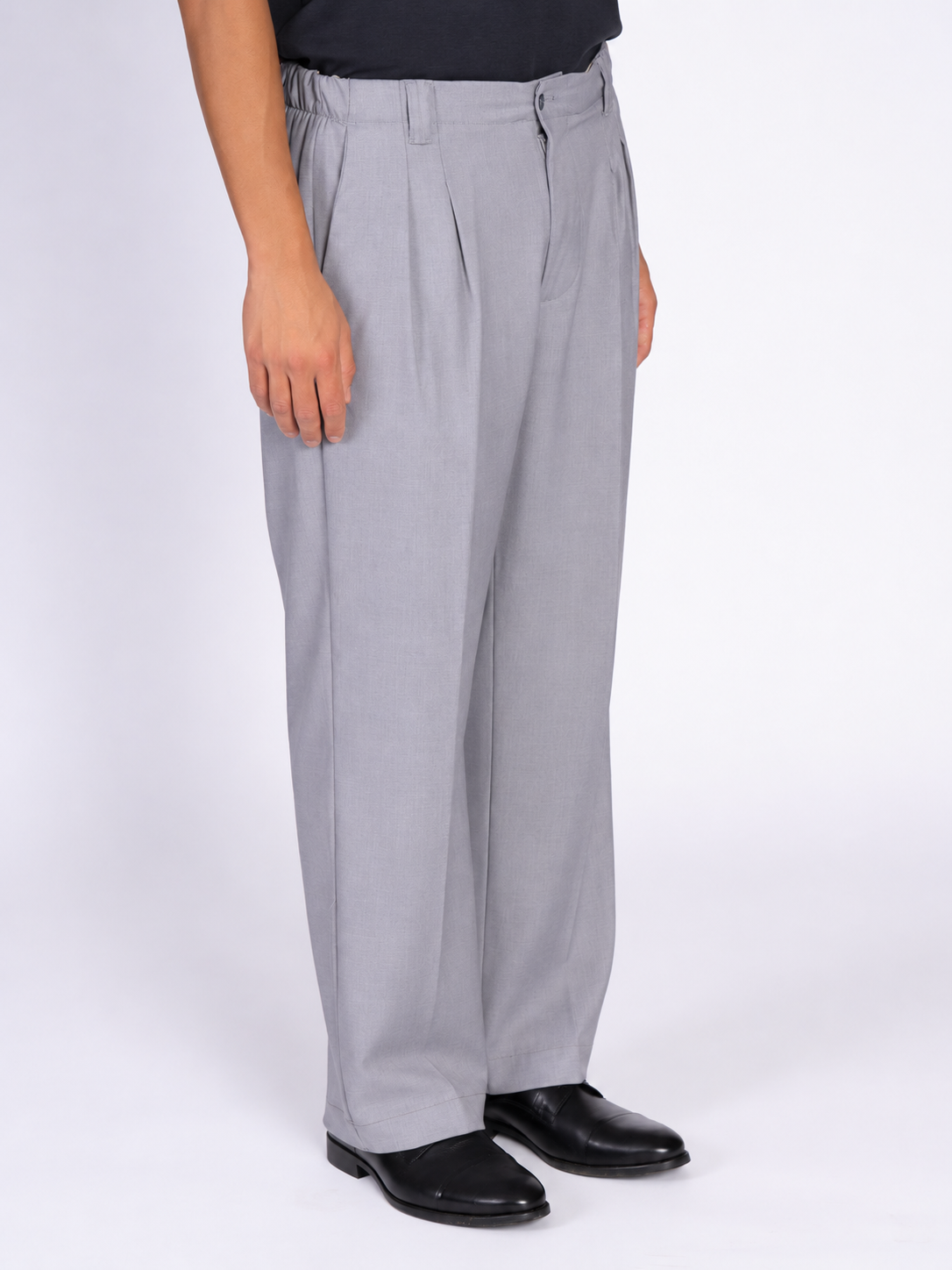 PANTALONE CON PENCE|Colore:Grigio
