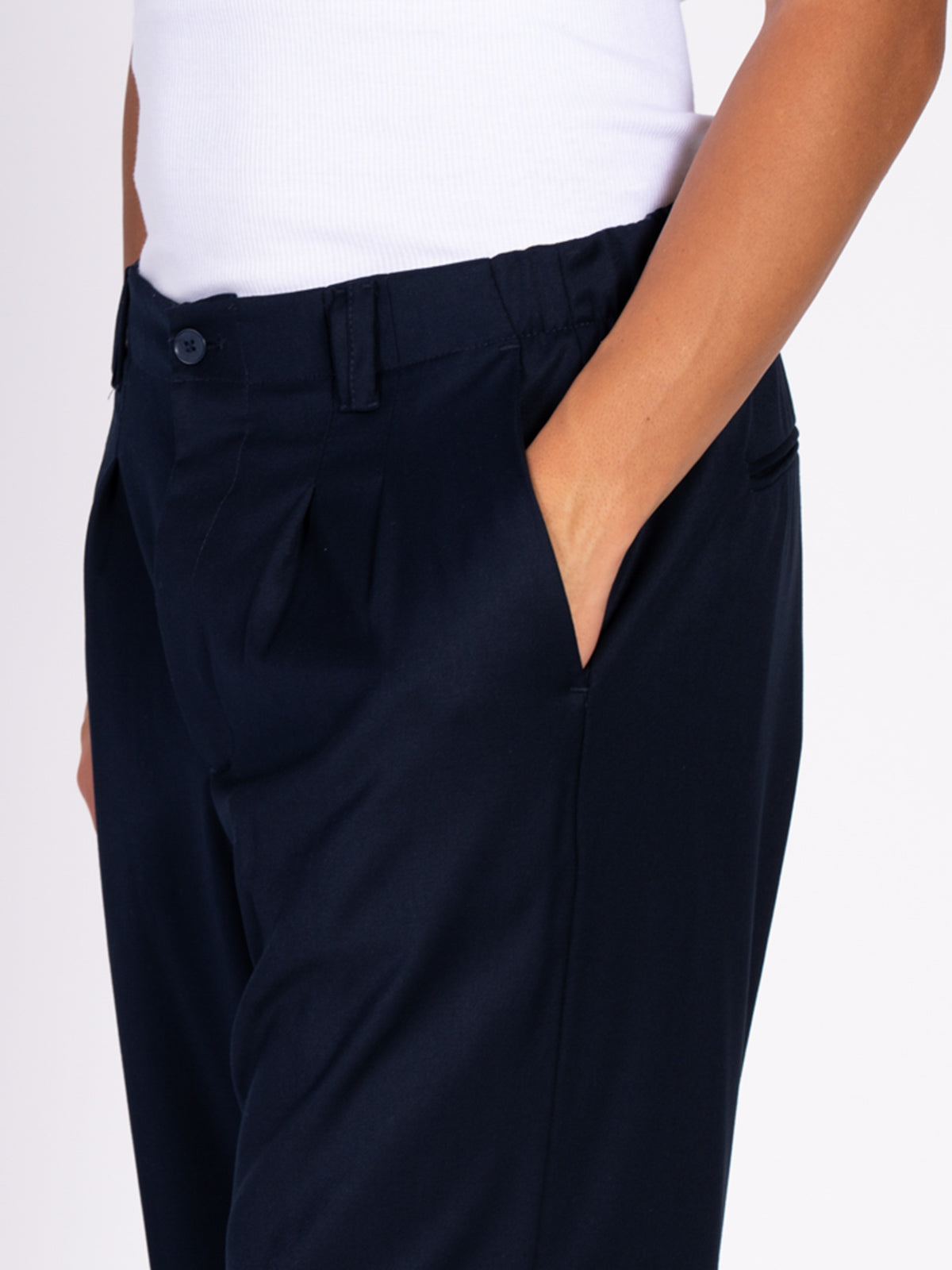 PANTALONE CON PENCE|Colore:Blu