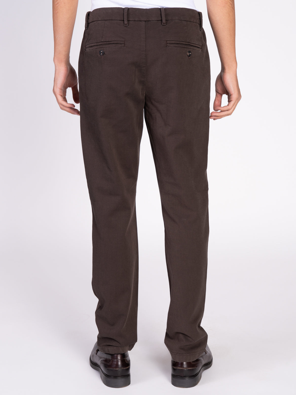 PANTALONE ARMATURATO TASCA AMERICA|Colore:Moro