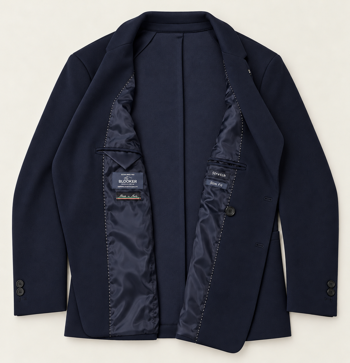 GIACCA DOPPIO PETTO|Colore:Blu