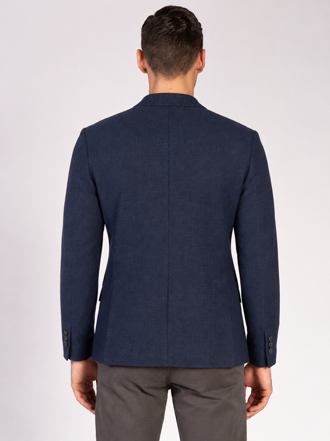 GIACCA IN TESSUTO ARMATURATO|Colore:Blu