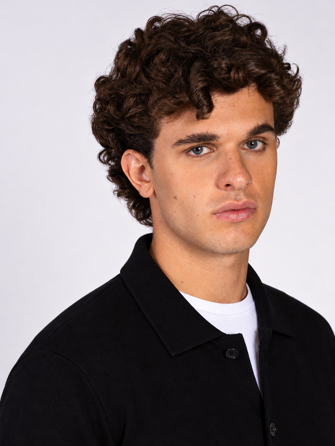 CARDIGAN CON BOTTONI|Colore:Nero