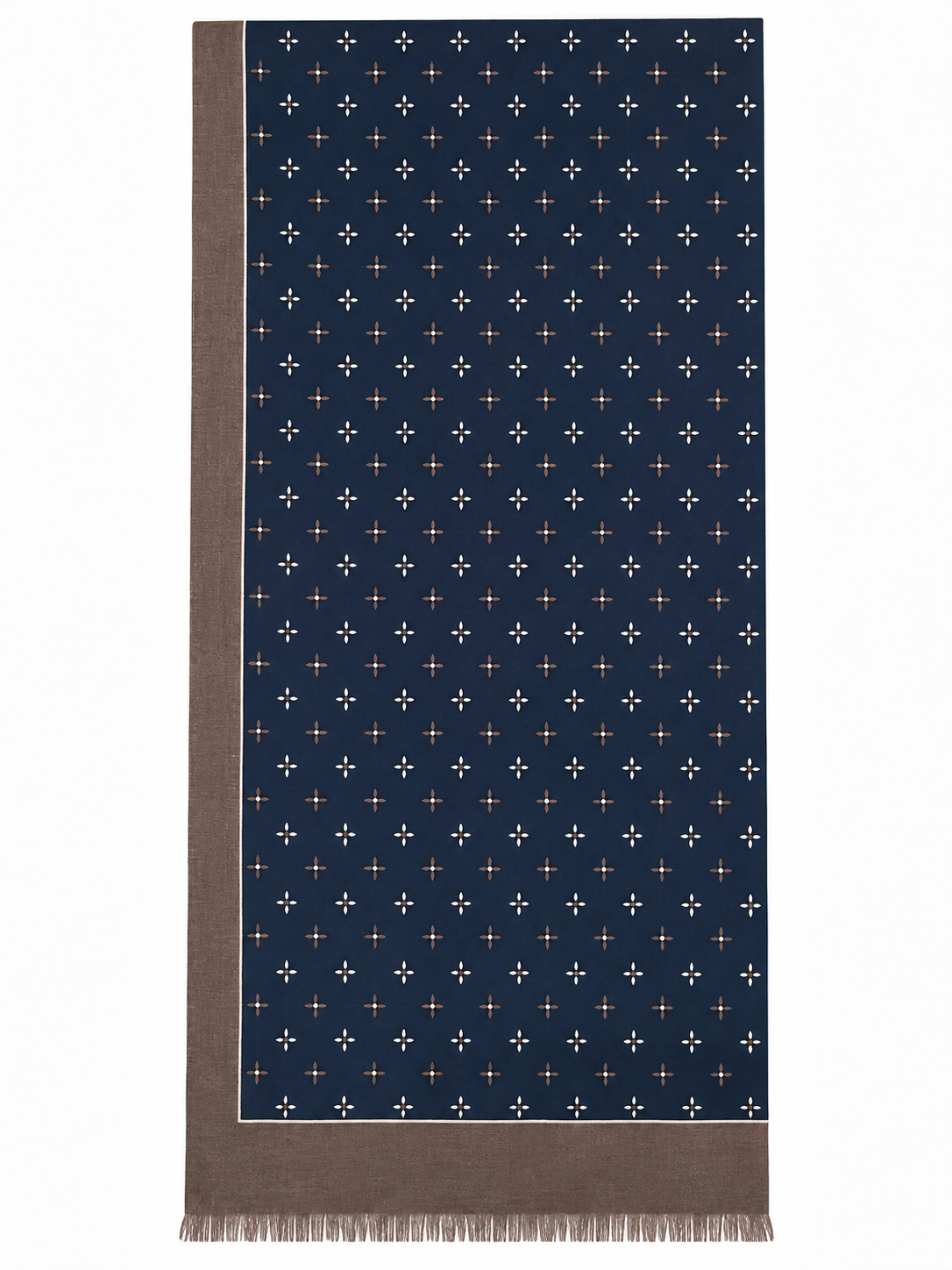 PASHMINA PATTERN FLOREALE|Colore:Blu-moro