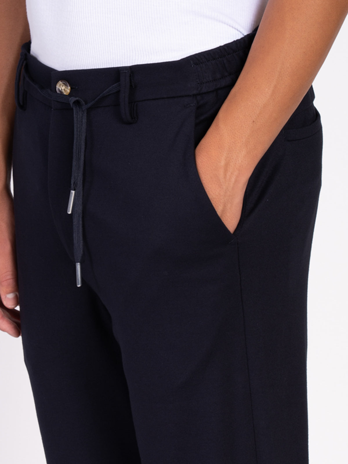 PANTALONE CON COULISSE|Colore:Blu