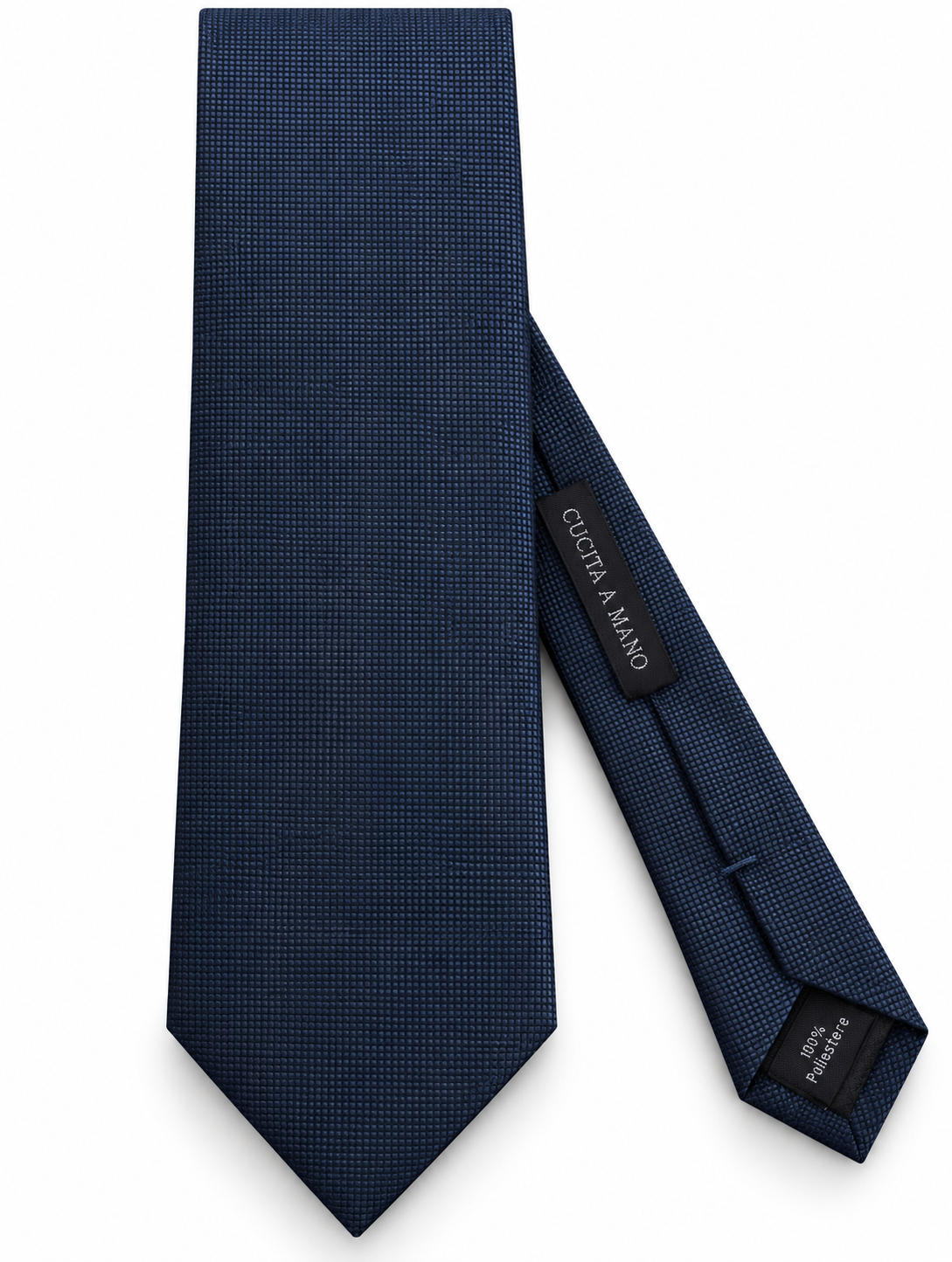 CRAVATTA MICRO-TRAMA|Colore:Blu