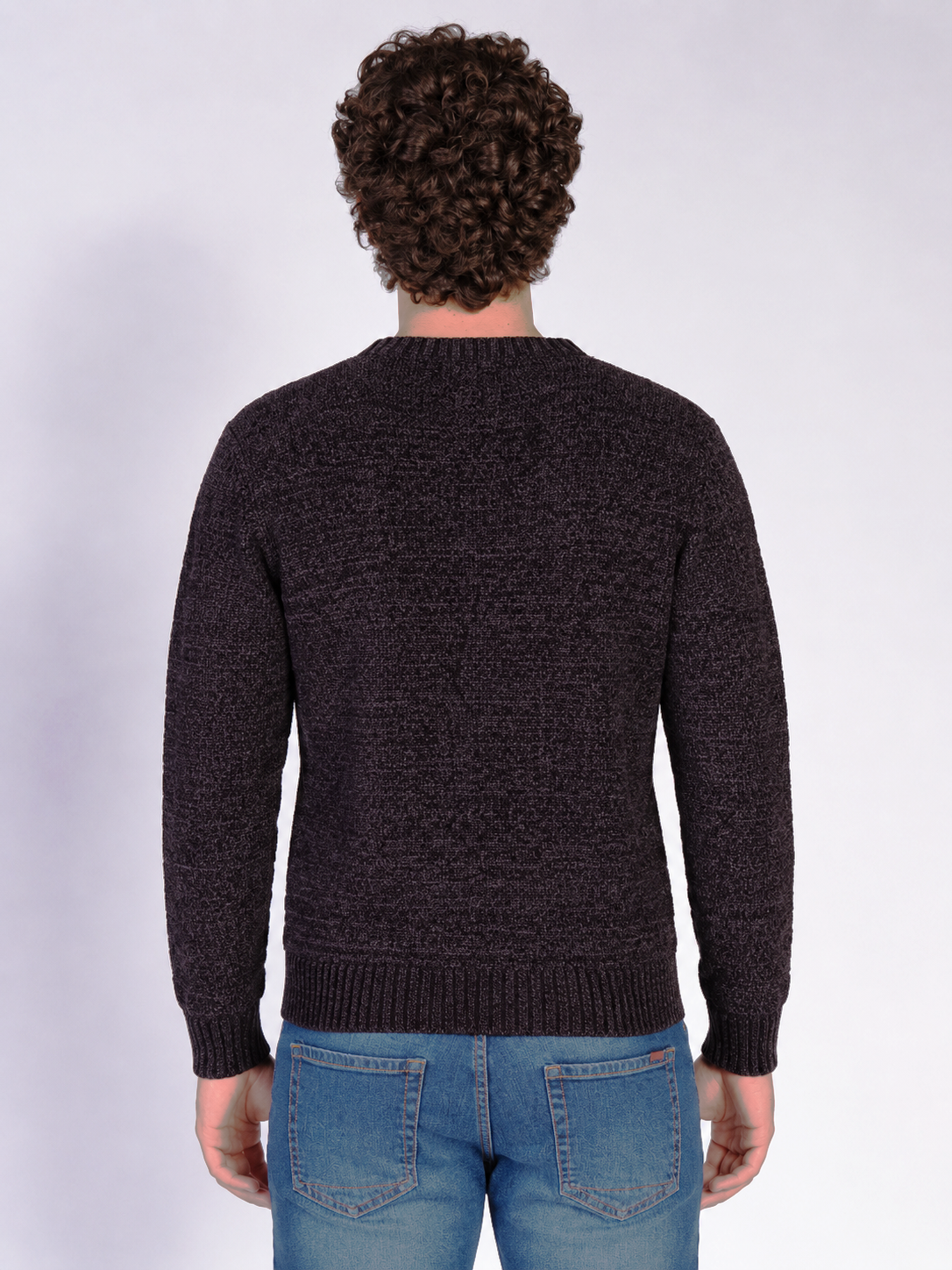 MAGLIA CINIGLIA RASATA|Colore:Caffe'