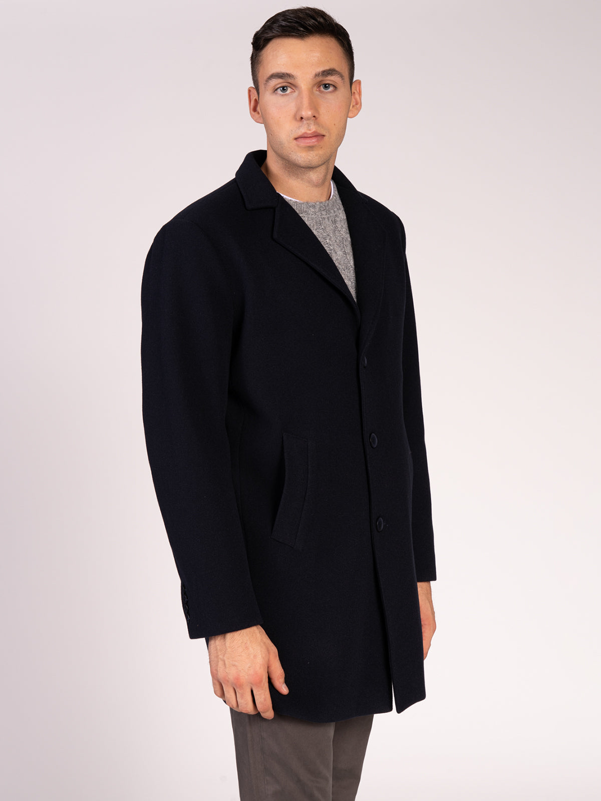 CAPPOTTO MONOPETTO|Colore:Blu