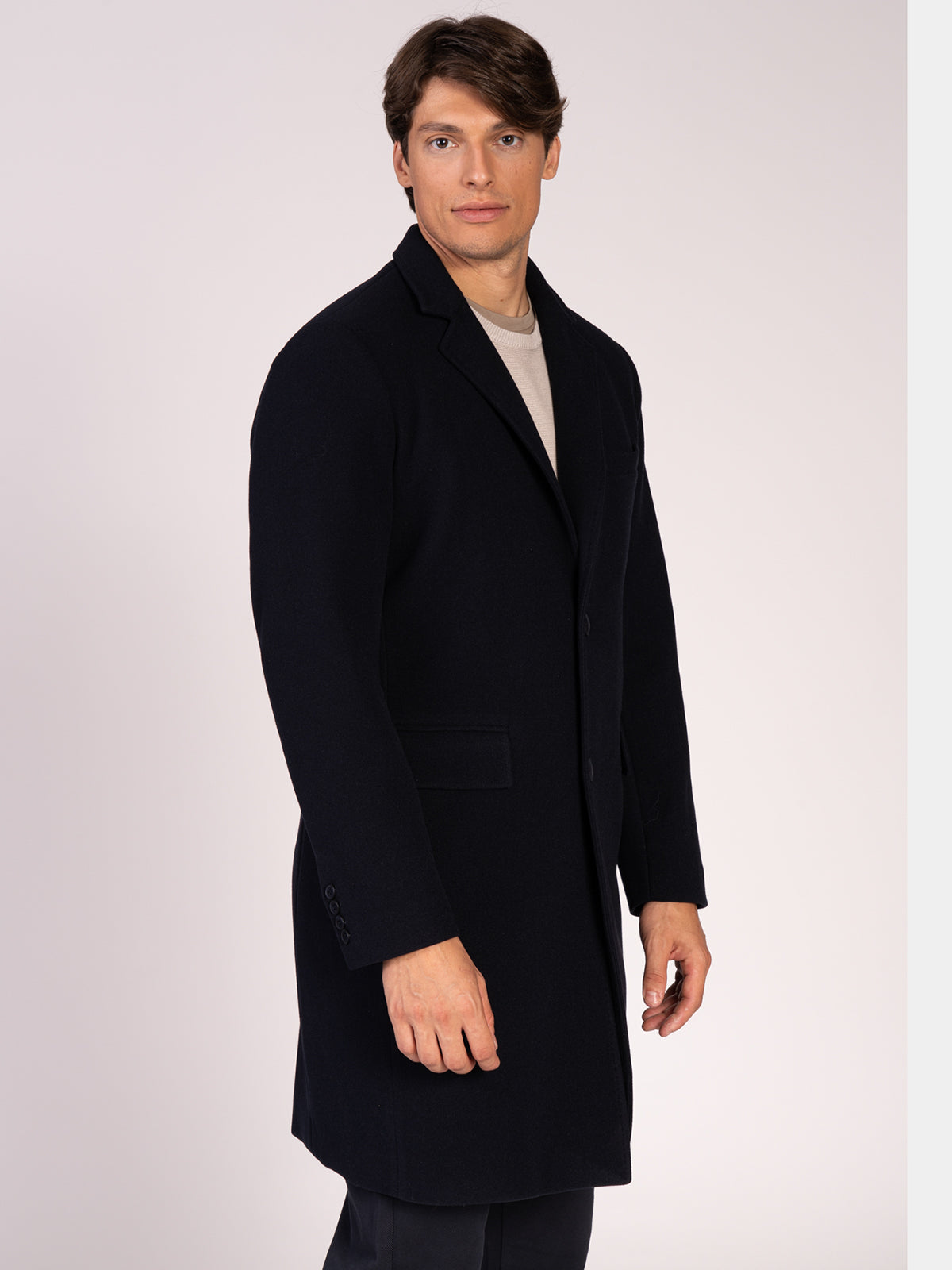 CAPPOTTO MONOPETTO|Colore:Blu