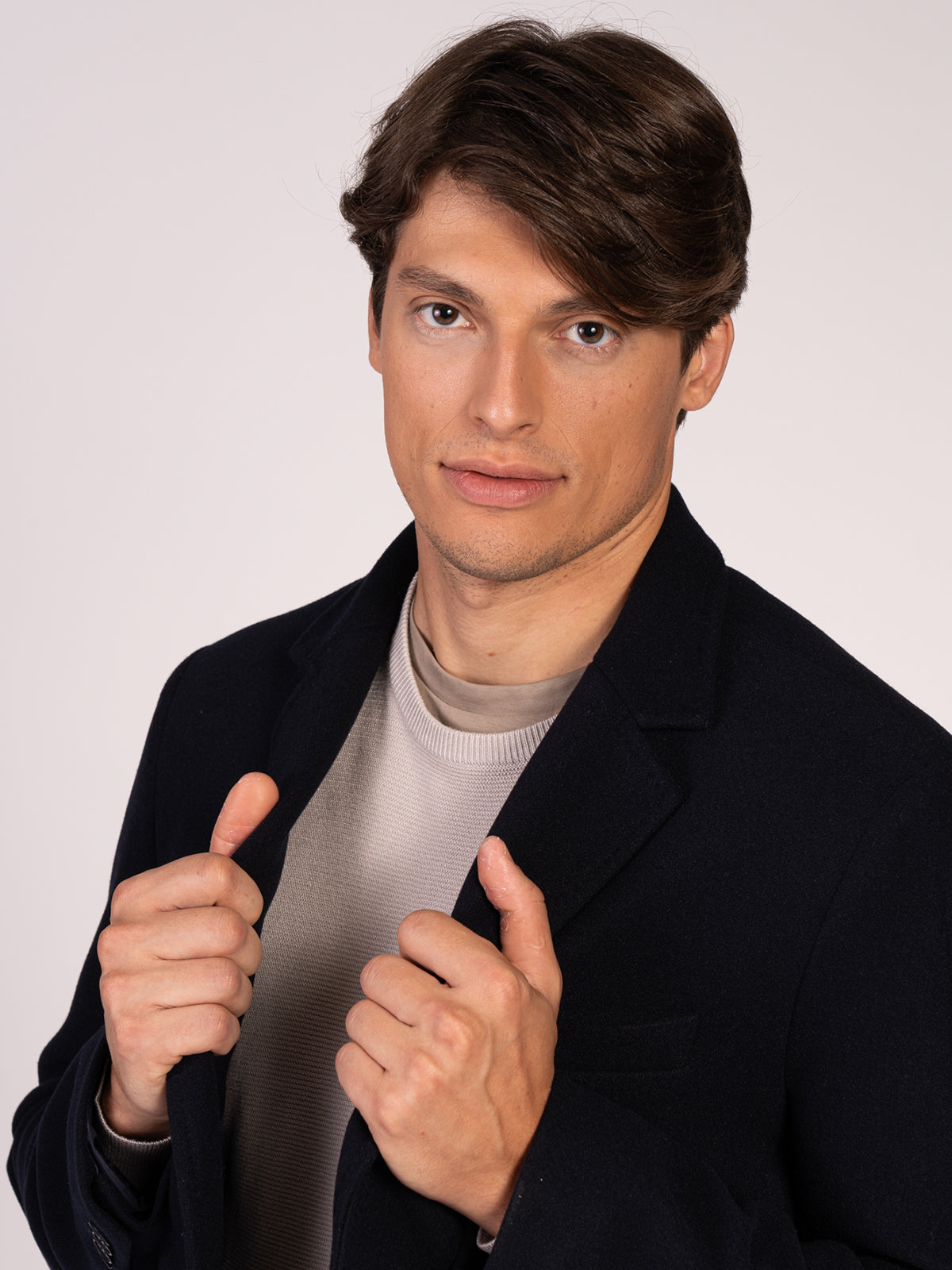 CAPPOTTO MONOPETTO|Colore:Blu