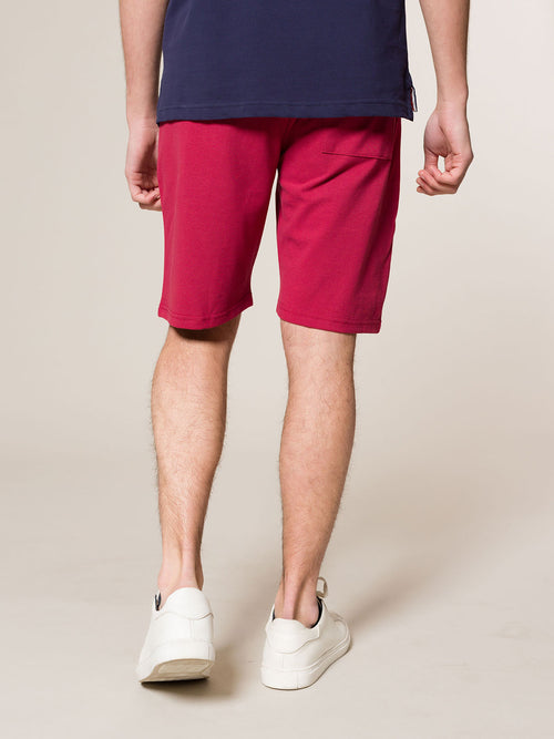 Shorts felpa|Colore:Bordeaux