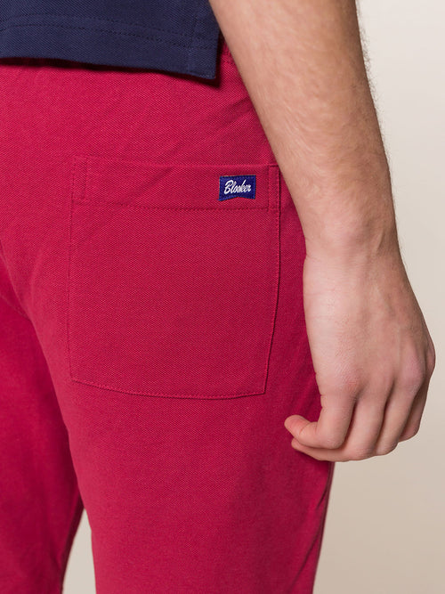 Shorts felpa|Colore:Bordeaux