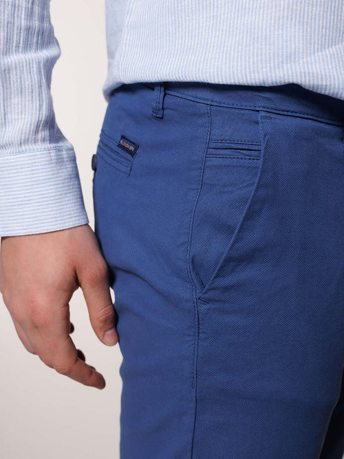 Pantaloni armaturato tasca America|Colore:Royal